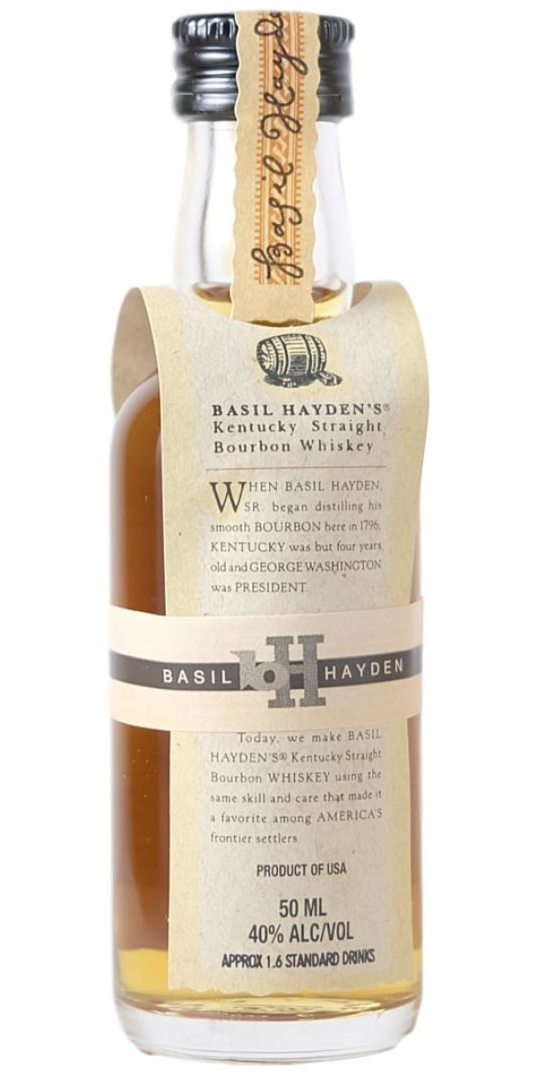 Basil Hayden Straight Bourbon Miniature - The Oak Barrel