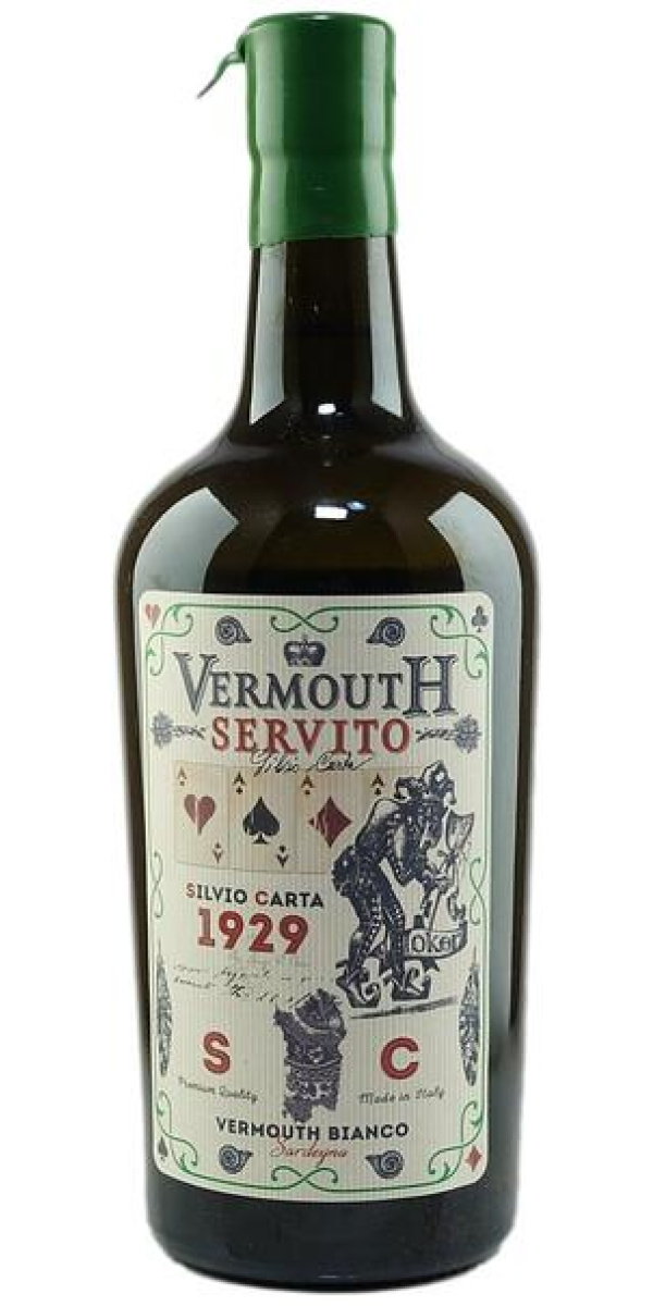 Silvio Carta Vermouth Bianco Servito (750ml) - The Oak Barrel