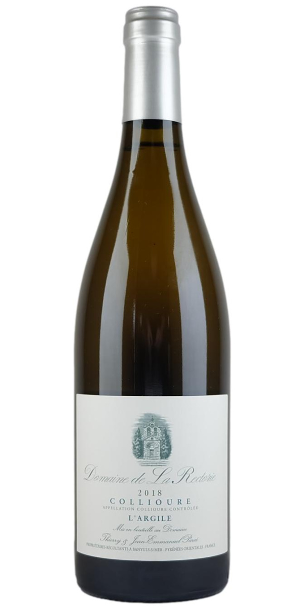 Domaine de la Rectorie Collioure Blanc L'Argile 2018 - The Oak Barrel