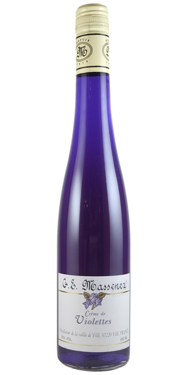 Massenez Creme de Violettes (Violet) - The Oak Barrel