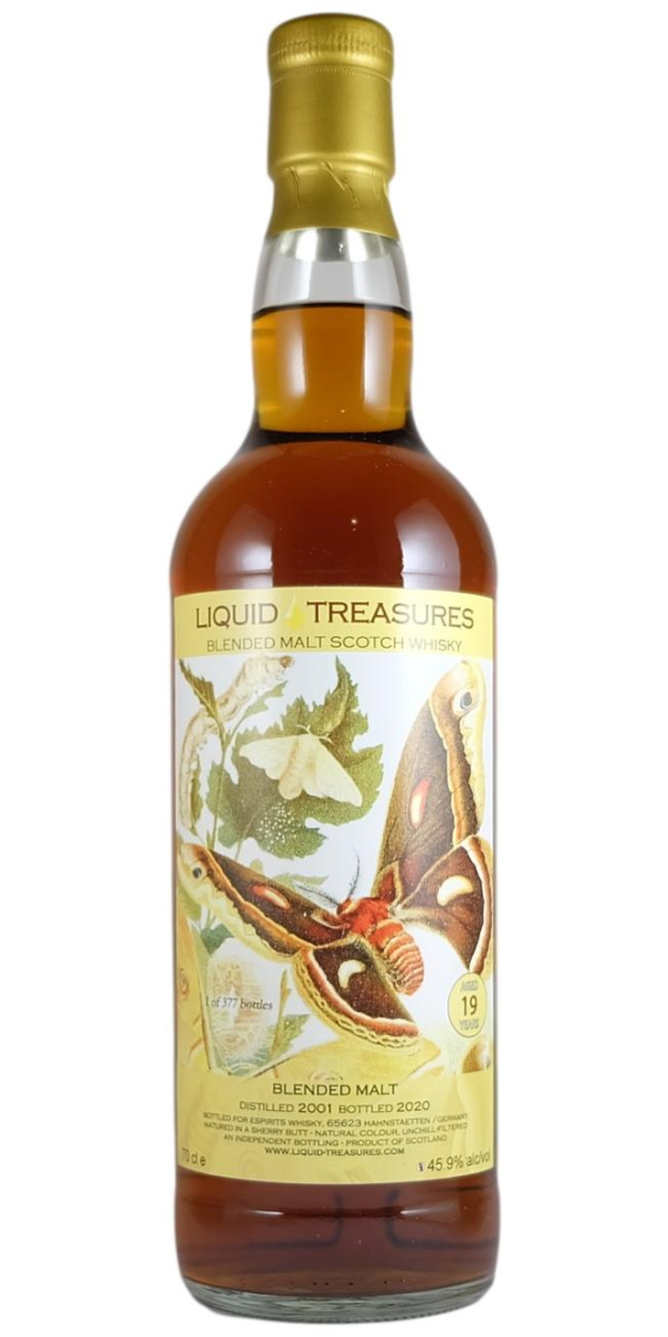 Liquid Treasures 2001 19-Year-Old Blended Malt - The Oak Barrel