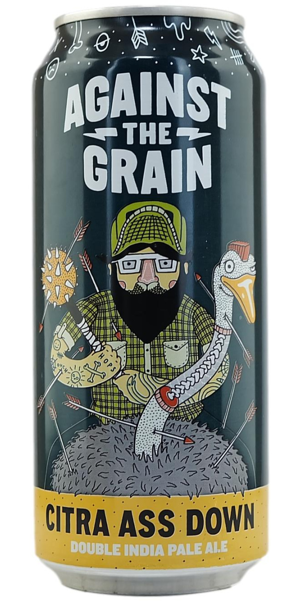 Against The Grain 'Citra Ass Down' NEIIPA 473ml 8.2% - CLEARANCE - The Oak Barrel