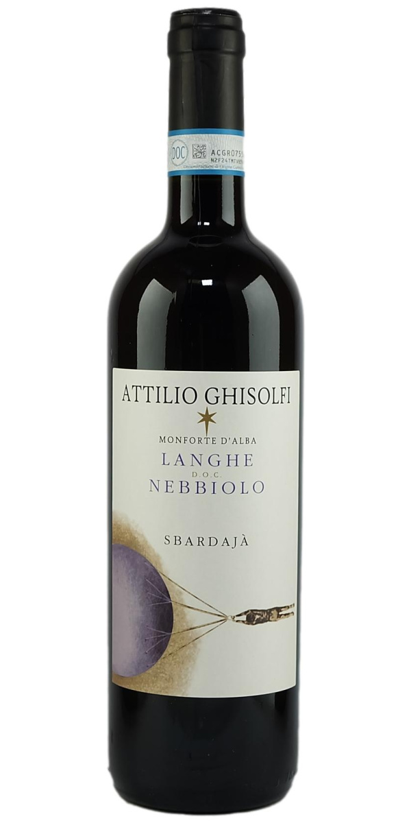 Attilio Ghisolfi Sbardaja Nebbiolo 2020 - The Oak Barrel