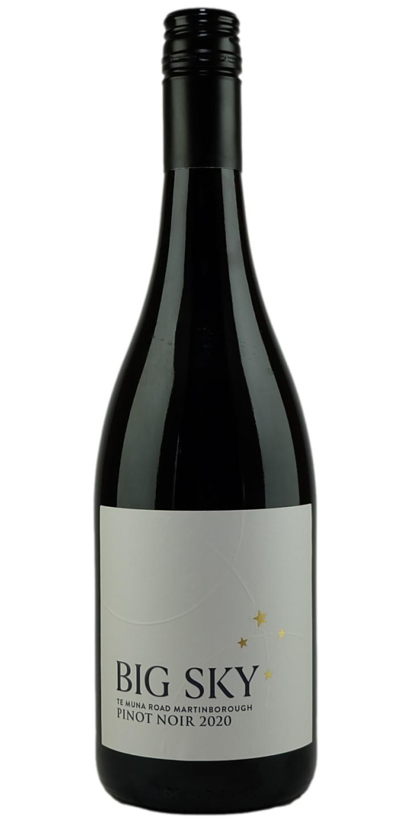 Big Sky Te Muna Road Pinot Noir 2020 - The Oak Barrel