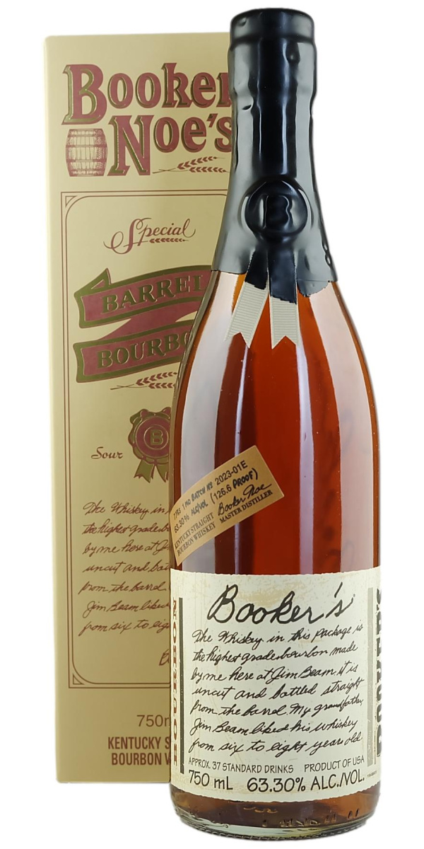 Booker's Kentucky Straight Bourbon Batch 2023-01E - The Oak Barrel