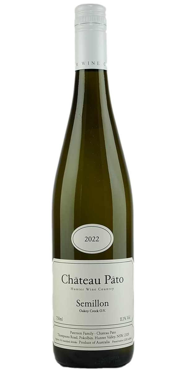 Chateau Pato Oakey Creek Semillon 2022 - The Oak Barrel