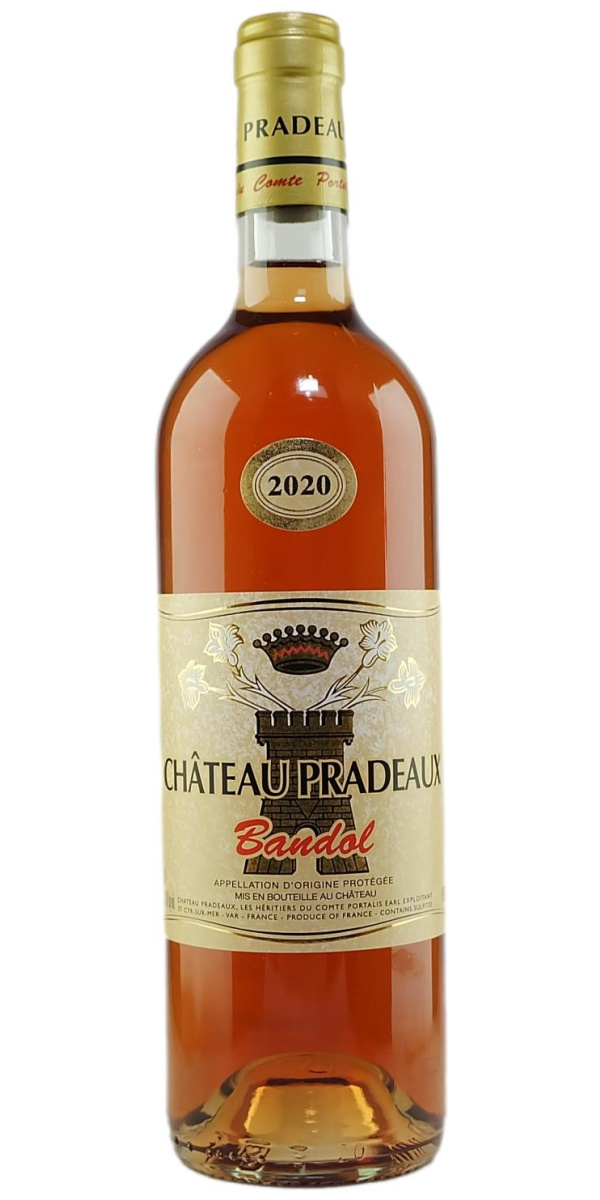 Chateau Pradeaux Bandol Rose 2020 - The Oak Barrel