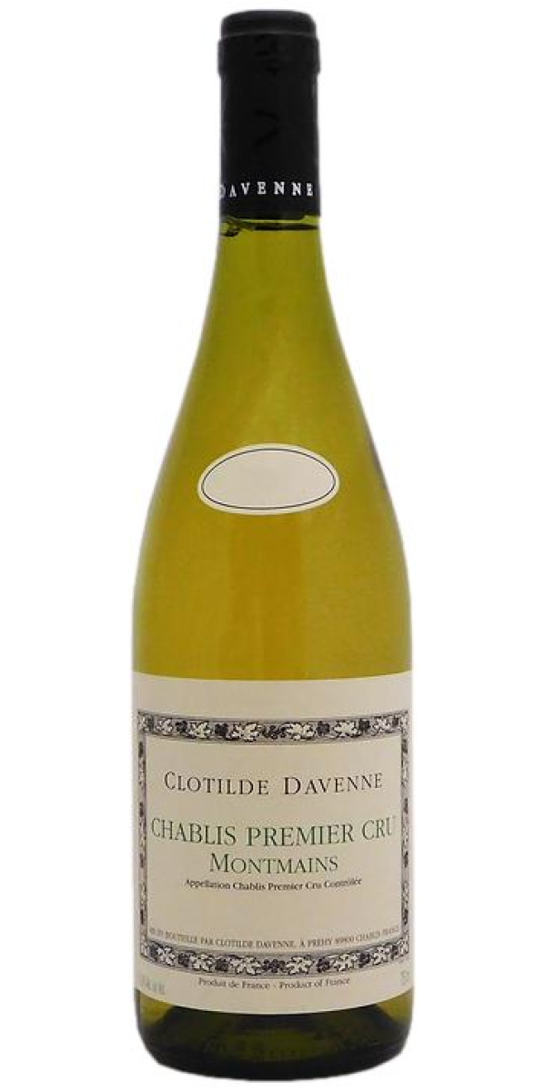 Clotilde Davenne Chablis 1er Cru Montmains 2021 - The Oak Barrel