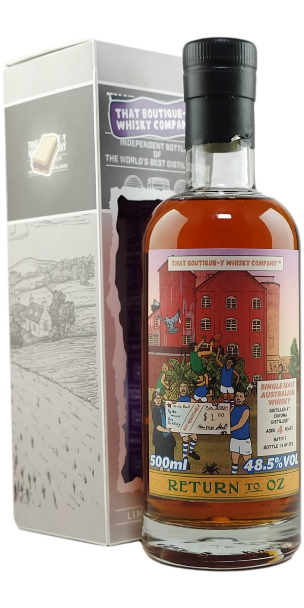 Boutique-y Corowa 4-Year-Old Australian Single Malt Whisky Batch 1 - The Oak Barrel