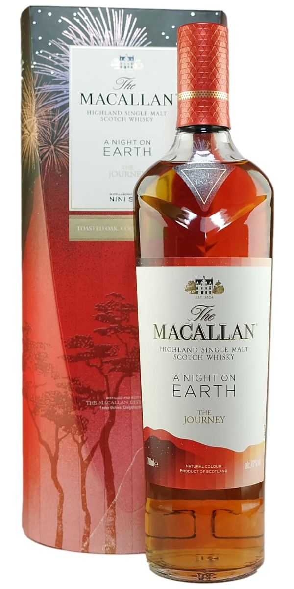 The Macallan A Night on Earth "The Journey" 2023 Release Single Malt Scotch Whisky - The Oak Barrel