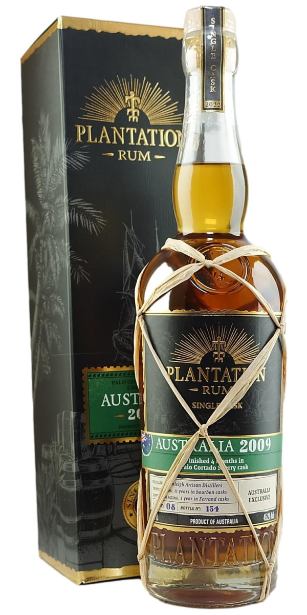 Plantation Beenleigh 2009 Vintage Palo Cortado Cask Australian Rum - The Oak Barrel