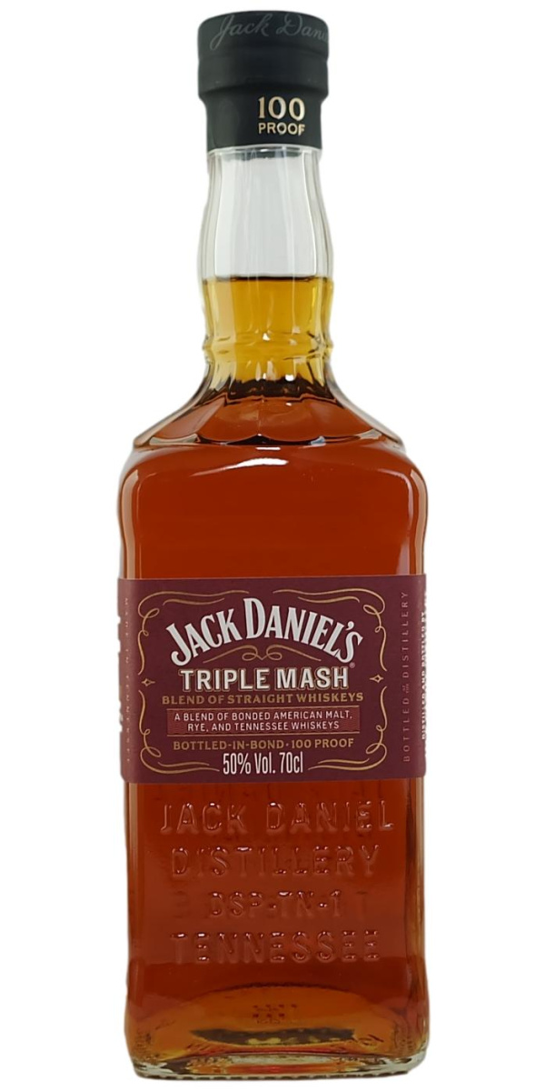 Jack Daniels Triple Mash Bottled in Bond Blended Whiskey - The Oak Barrel