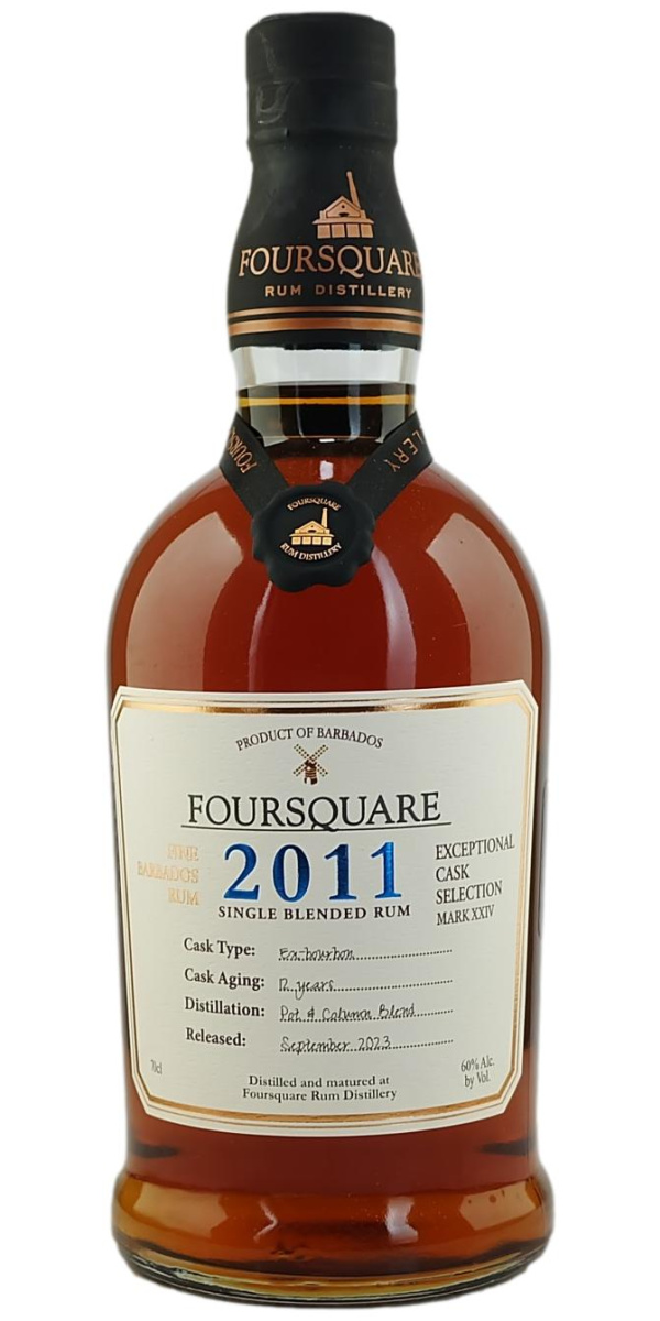 Foursquare 2011 12-Year-Old Single Blended Barbados Rum - The Oak Barrel