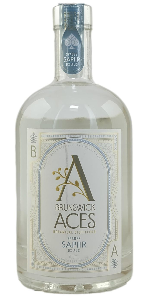 Brunswick Aces Spades Sapiir (Non-Alc Gin) - The Oak Barrel