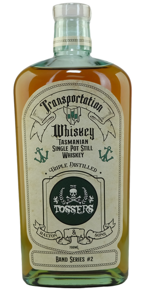 Transportation Whiskey Band Series #2 'The Tossers' Tasmanian Single Pot Still Whiskey - The Oak Barrel