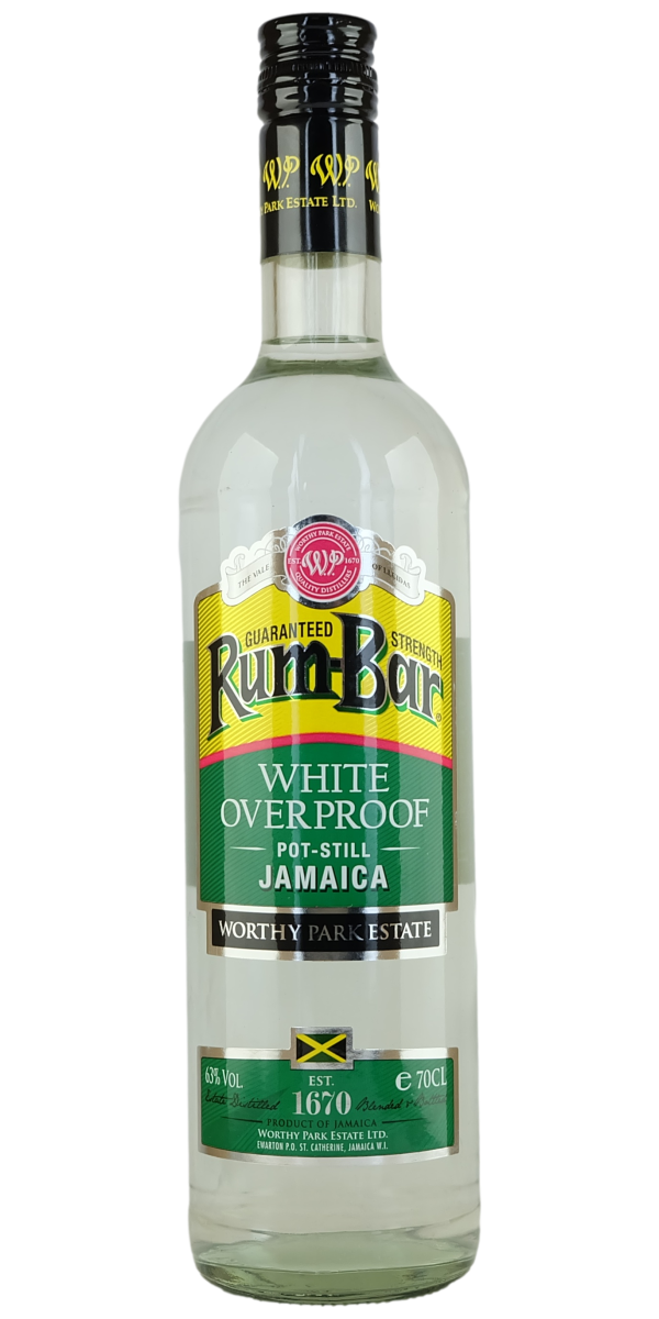 Rum-Bar Overproof WP Jamaican Rum - The Oak Barrel