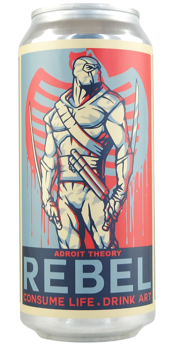 Adroit Theory 'Ghost: Rebel' TIPA 473ml 10.0% - The Oak Barrel