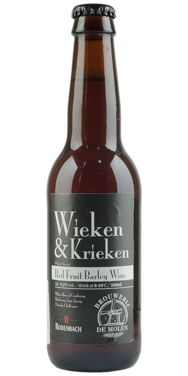 De Molen / Rodenbach Wieken & Krieken Red Fruit Barley Wine - The Oak Barrel