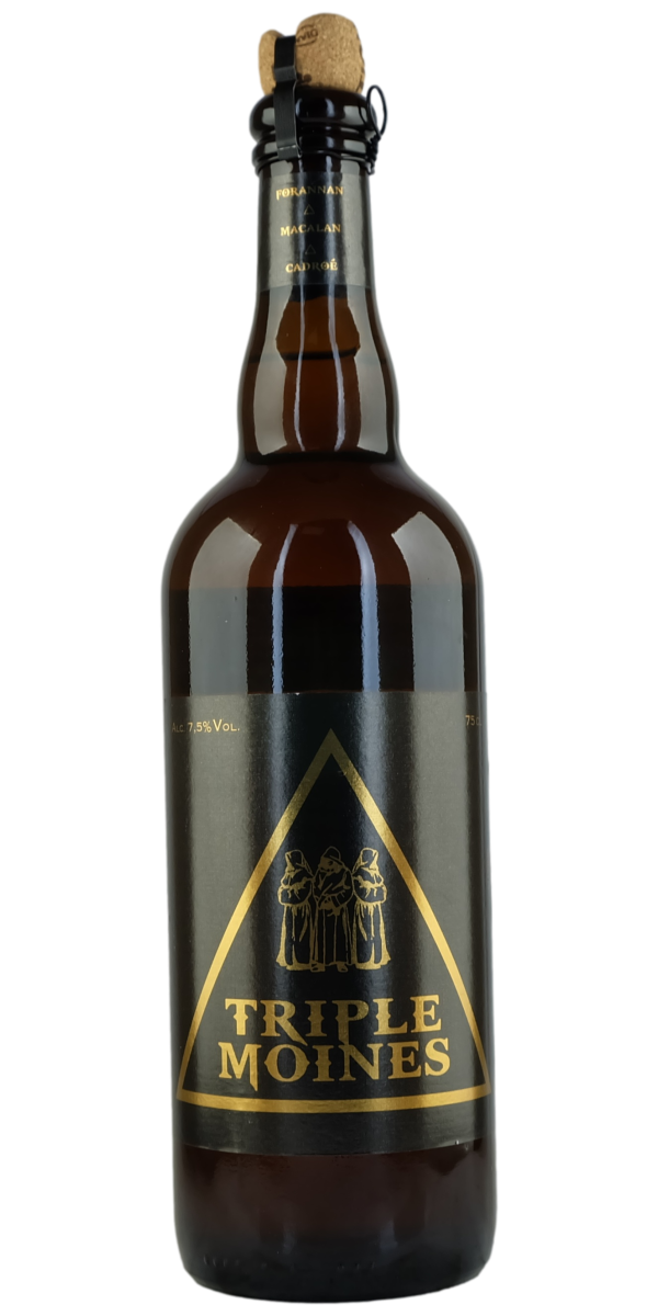 Du Bocq Triple Moines 750ml 7.5% - The Oak Barrel