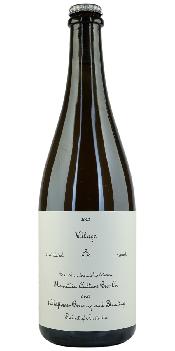 Wildflower x Mountain Culture 'Village 2023' Geuze 750ml 5.5% - The Oak Barrel