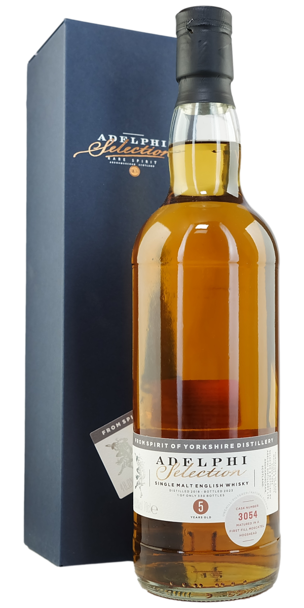 Adelphi Spirit of Yorkshire 5-Year-Old Single Malt English Whisky - The Oak Barrel