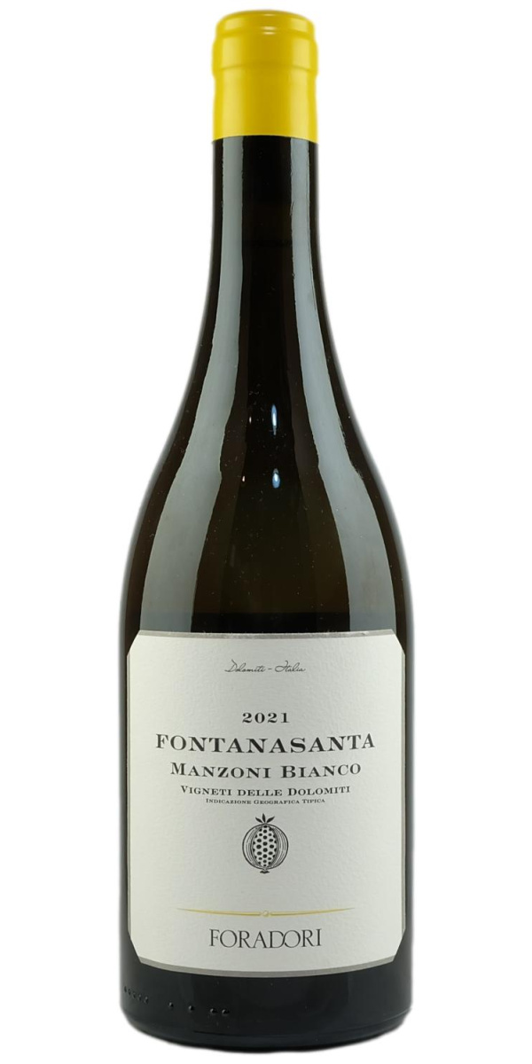 Foradori Fontanasanta Manzoni Bianco 2021 - The Oak Barrel