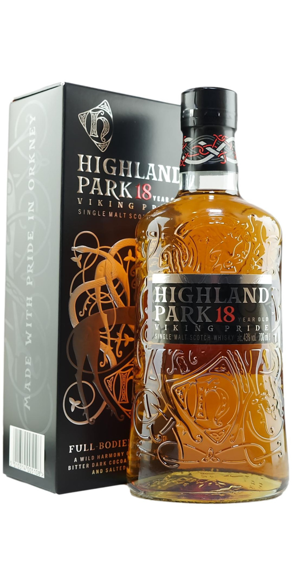 Highland Park 18-Year-Old Single Malt Scotch Whisky - The Oak Barrel