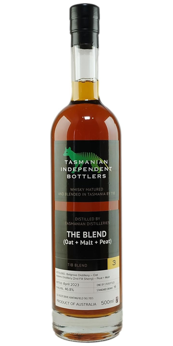 Tasmanian Independent Bottlers The Blend #3 Australian Whisky - The Oak Barrel