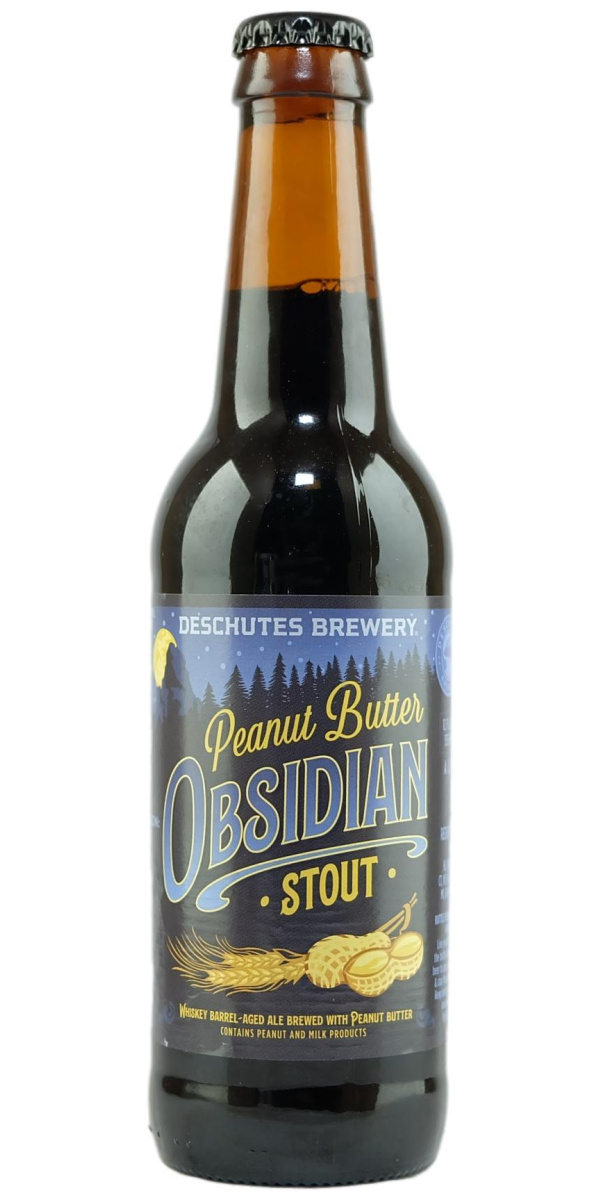 Deschutes Peanut Butter Obsidian Stout - The Oak Barrel