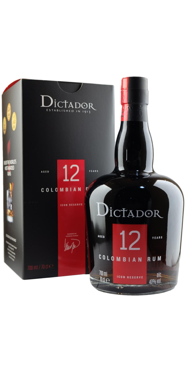 Dictador 12-Year-Old Colombian Rum - The Oak Barrel