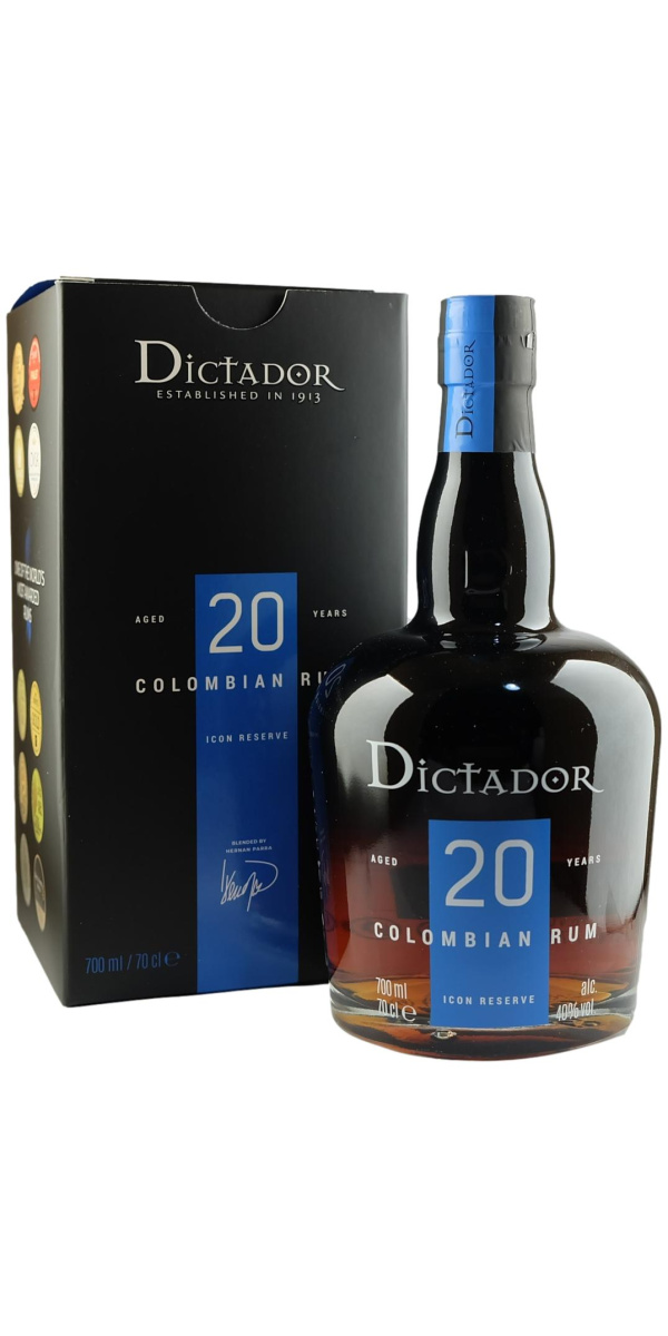 Dictador 20-Year-Old Colombian Rum - The Oak Barrel