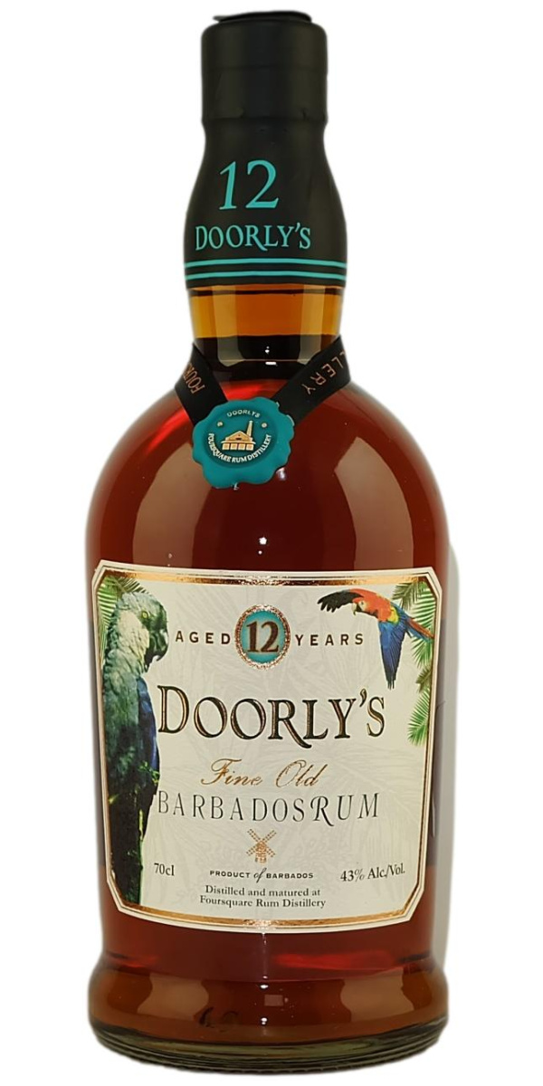 Doorly's 12 Year Old Barbados Rum - The Oak Barrel