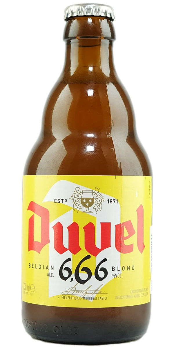 Duvel '666' Belgian Blond 330ml 6.66% - The Oak Barrel