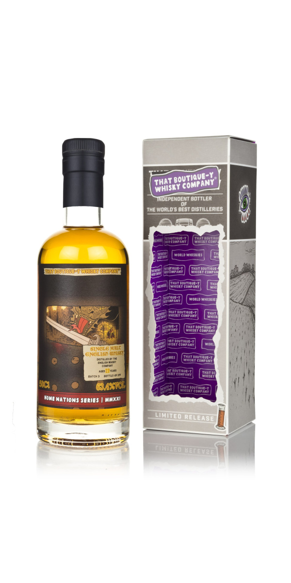 Boutique-y English Whisky Co. 12-Year-Old Single Malt English Whisky Batch 3 - The Oak Barrel