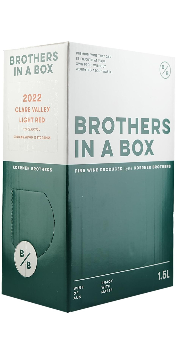 Koerner Brothers in a Box Light Red 2022 2L - The Oak Barrel