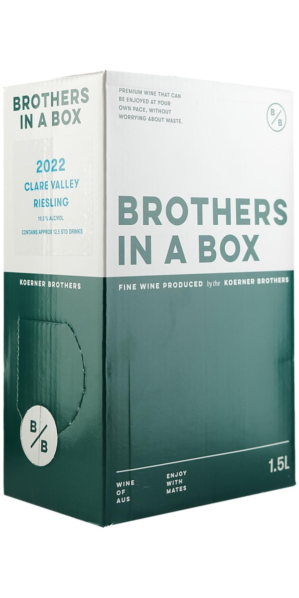 Koerner Brothers in a Box Riesling 2022 2L - The Oak Barrel