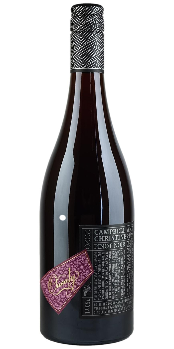 Quealy Campbell & Christine Pinot Noir 2020 - The Oak Barrel