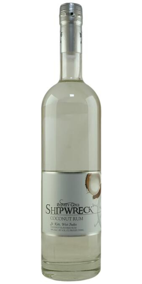 Brinley Gold Shipwreck Coconut Rum - The Oak Barrel