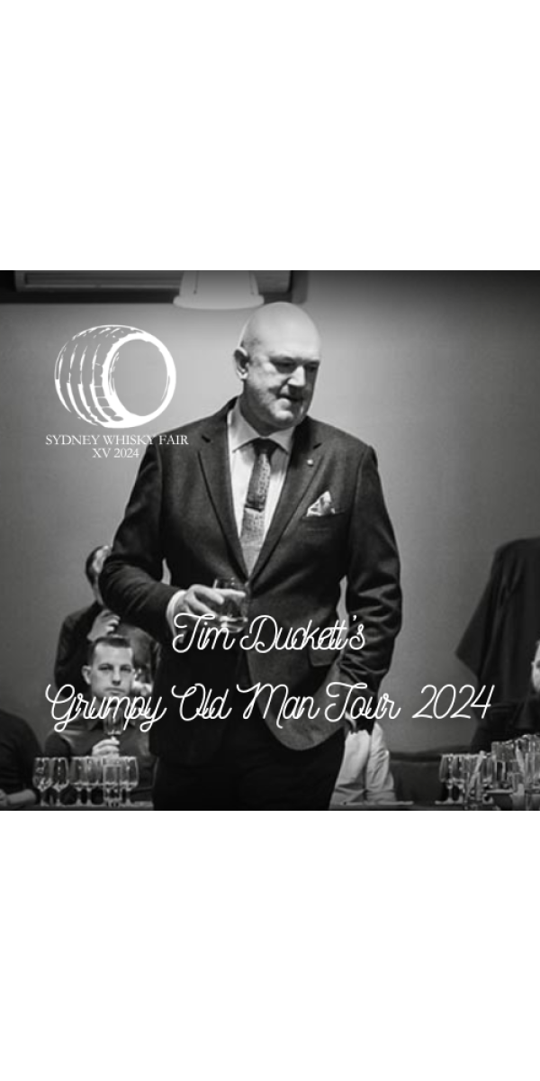 Tim Duckett's Grumpy Old Man Tour 2024 - Australian Whisky Tasting (Wed 25th Sept) - The Oak Barrel