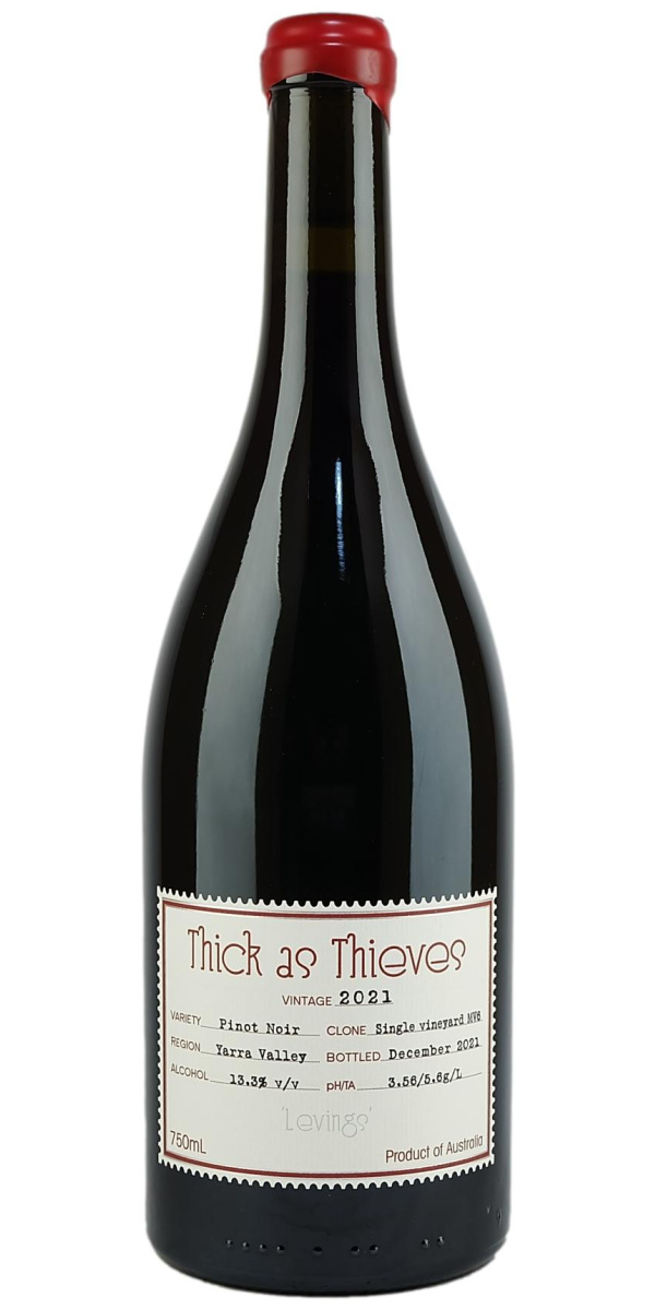 Thick As Thieves Levings Pinot Noir 2021 - The Oak Barrel