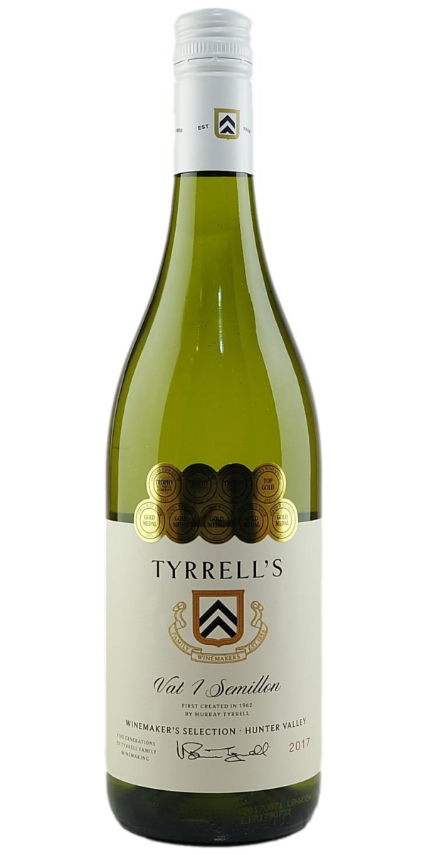 Tyrrell's Vat 1 Semillon 2017 - The Oak Barrel