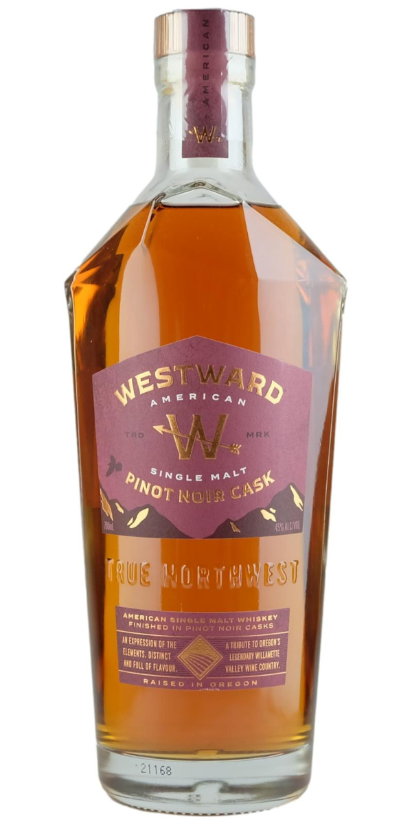 Westward Pinot Cask American Single Malt Whiskey - The Oak Barrel