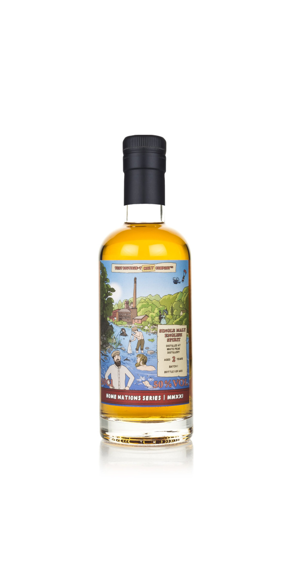 Boutique-y White Peak 2-Year-Old Single Malt English Spirit Batch 1 - The Oak Barrel