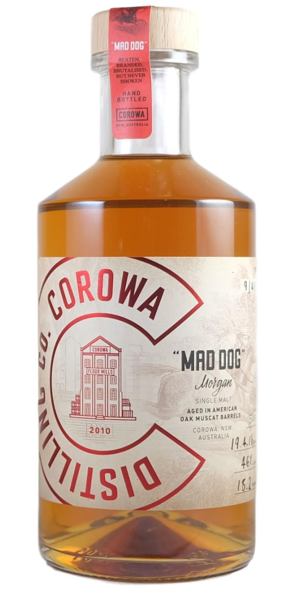 Corowa Mad Dog Morgan Single Malt Australian Whisky - The Oak Barrel