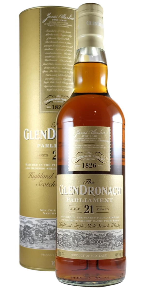 Glendronach 21-Year-Old Parliament - The Oak Barrel