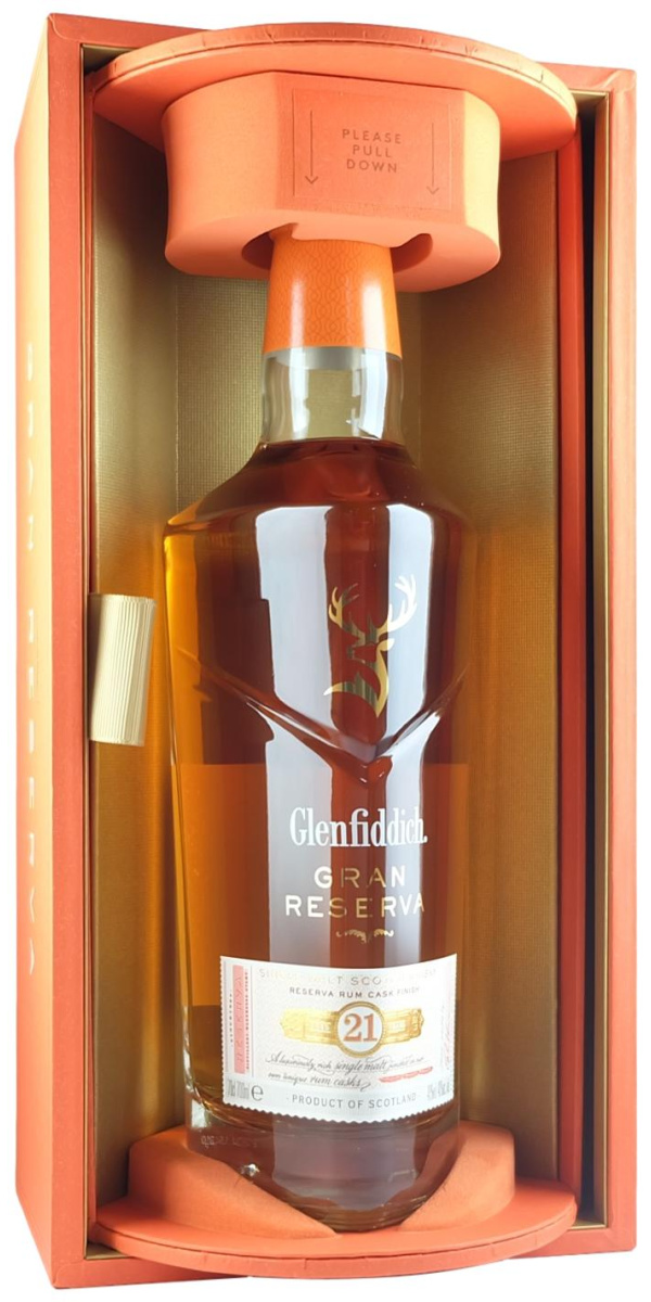 Glenfiddich Gran Reserva 21-Year-Old Single Malt Scotch Whisky - The Oak Barrel