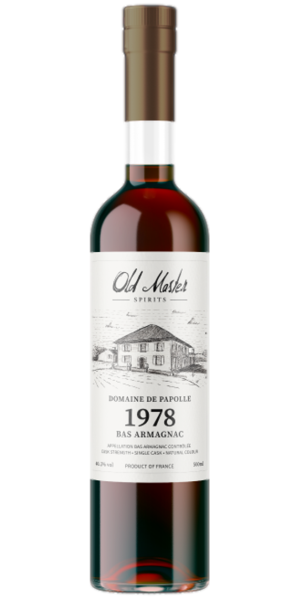 Old Master Domaine de Papolle 1978 44-Year-Old Bas Armagnac - The Oak Barrel