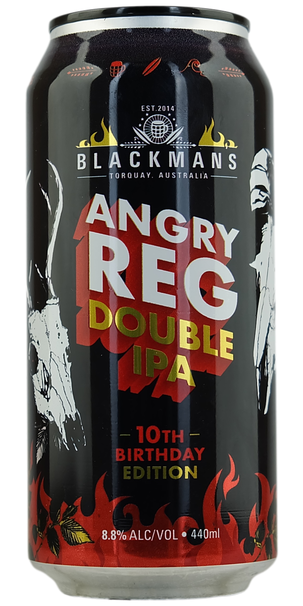 Blackman's 'Angry Reg' Double IPA 440ml 8.0% - The Oak Barrel