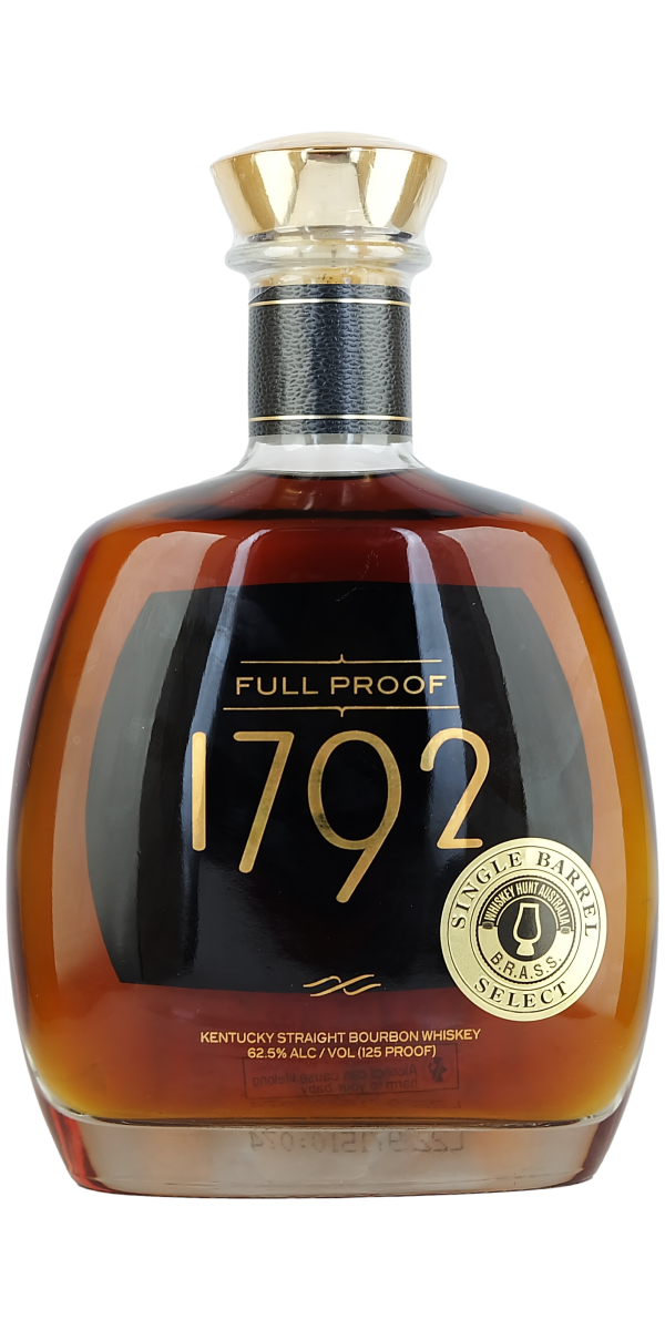 1792 Full Proof WHA & BRASS Single Barrel Select Kentucky Straight Bourbon Whiskey - The Oak Barrel