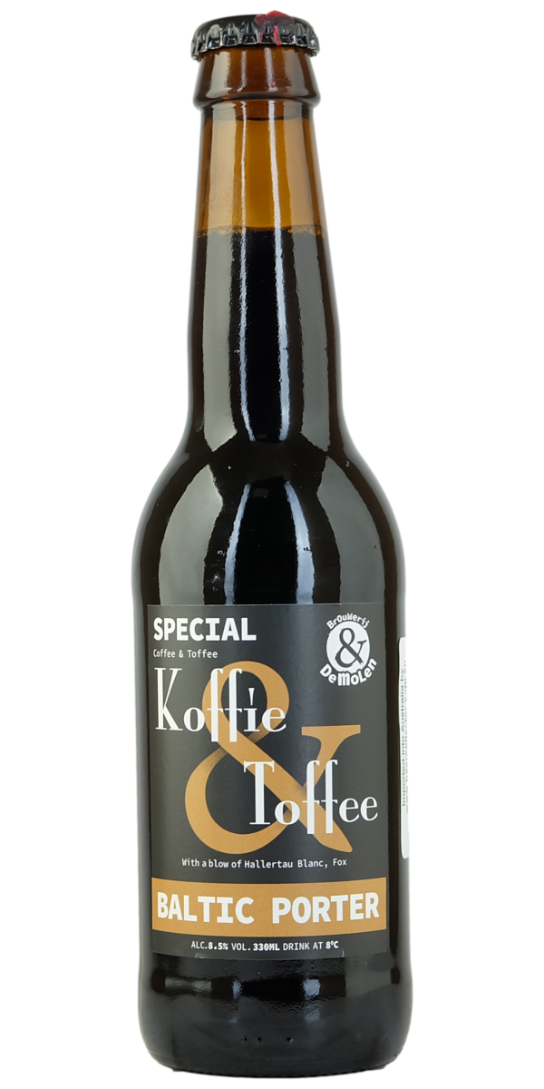 De Molen 'Koffie & Toffie' Baltic Porter 330ml 8.5% - The Oak Barrel